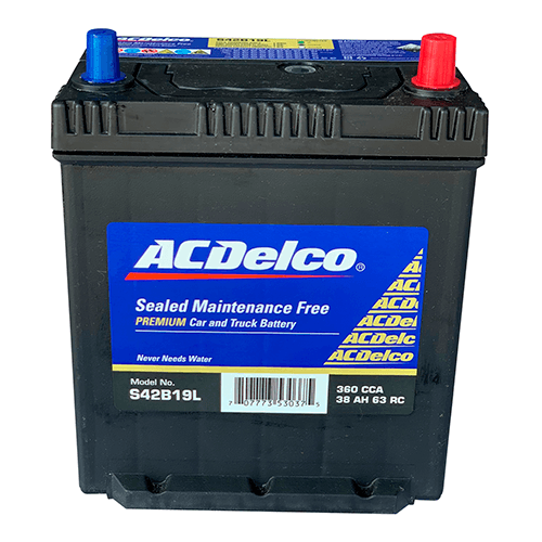 Batería Acdelco S42B19L CCA330 NP 2721098